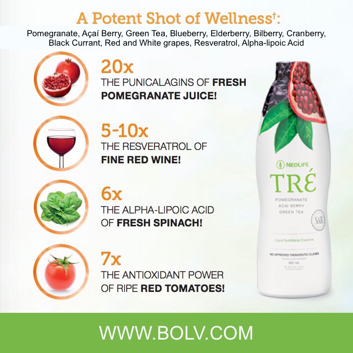 Tré Nutritional Essence Super Fruits 32 oz non-GMO. 