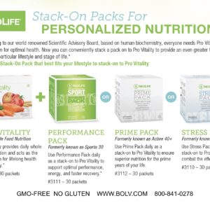 NeoLife Vitality Packs