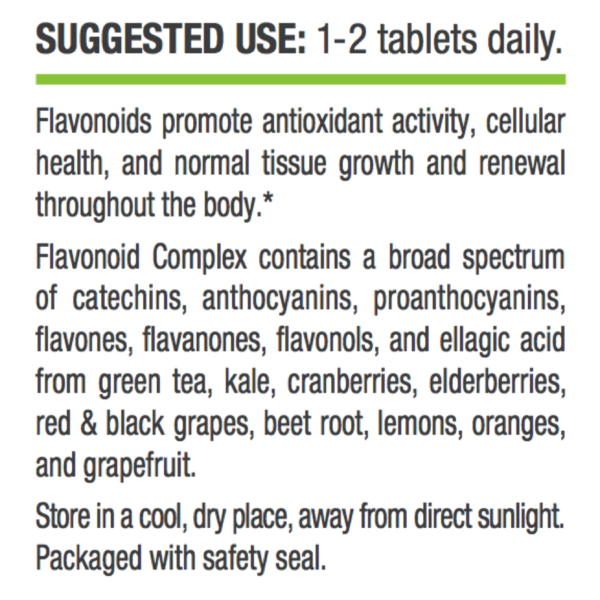 Flavonoid Complex 60 tabs #3302