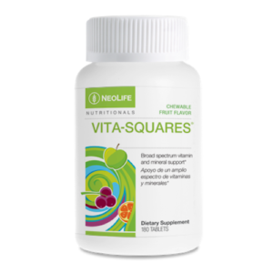 Vita-Squares Kids Chew Vit No GMOS 180 tabs #3122